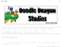 Tablet Screenshot of doodledragonstudios.com